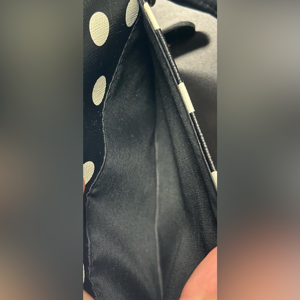 🐕3/20 Black and White Polka Dot Wristlet - Picture 7 of 11